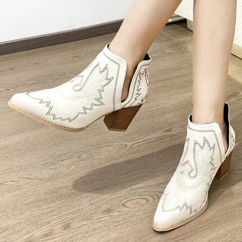 Chic Bottes Texanes pour Femme