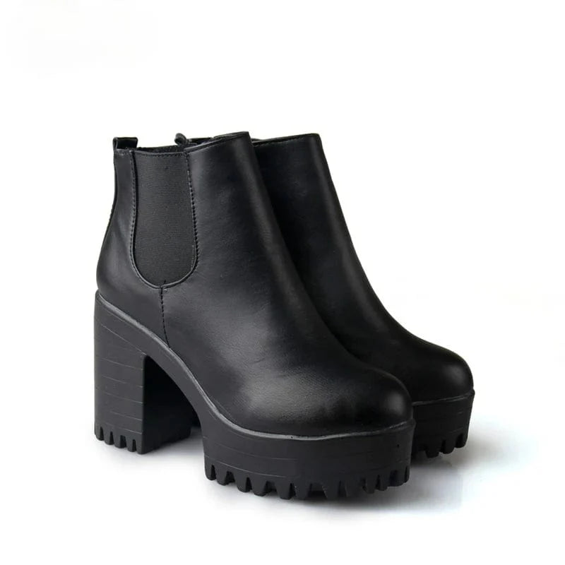 Élégantes Bottes Noires pour Femme