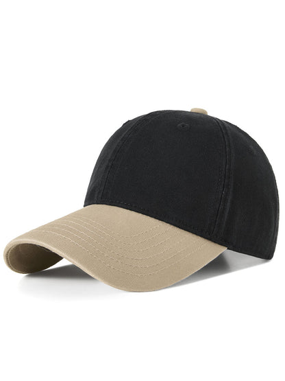Casquette Décontractée Colorblock pour un Style Sportif