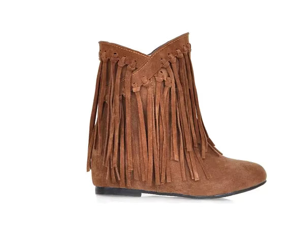 Beige Women's Cowboy Boots