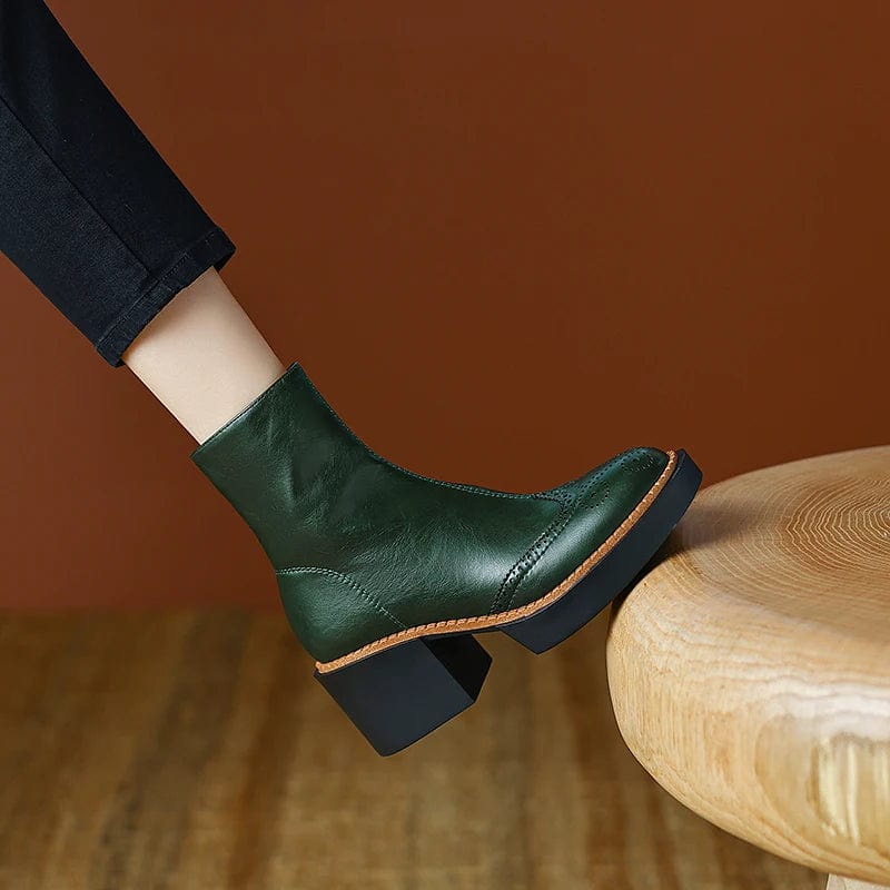 Country Leather Boots