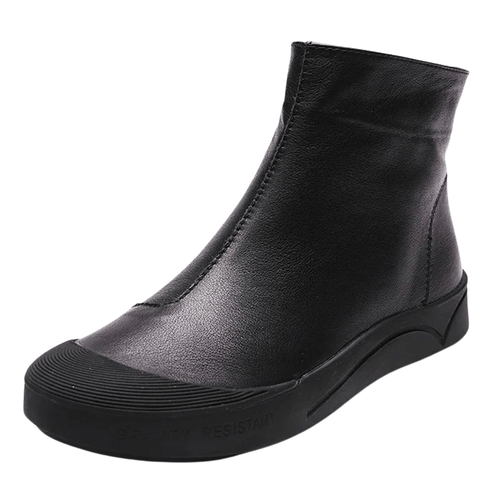 Chic Bottines Cowboy Noires pour Femme