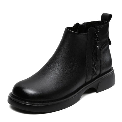Black Cowboy Ankle Boots