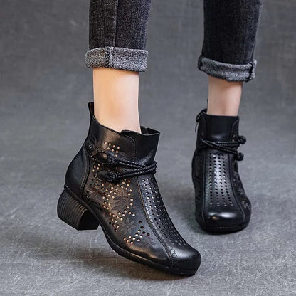 Women's Western-Inspired Ankle Boots