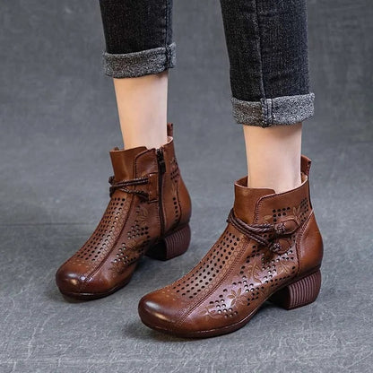 Women's Western-Inspired Ankle Boots