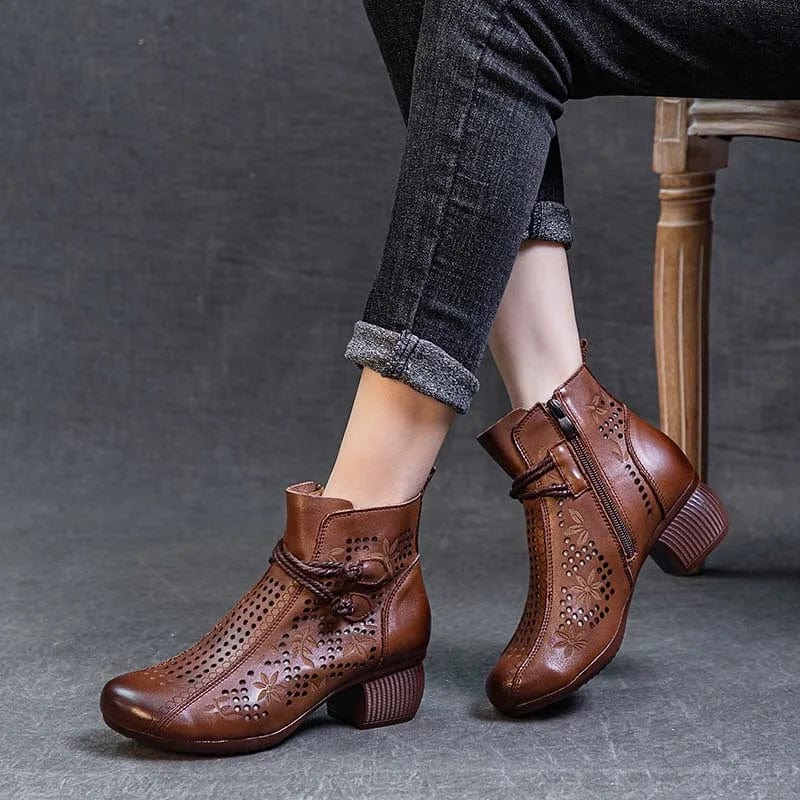 Women's Western-Inspired Ankle Boots
