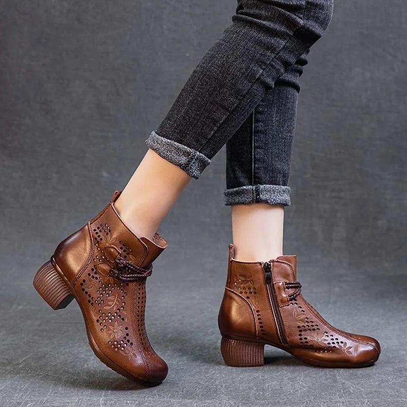 Women's Western-Inspired Ankle Boots