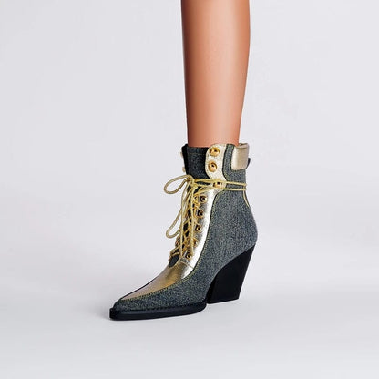 Women's Western-Style Ankle Boots