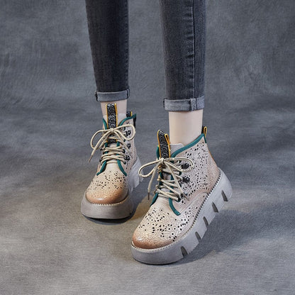 Chic Camel Western Ankle Boots for Women