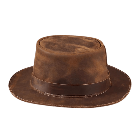 Western Leather Hat