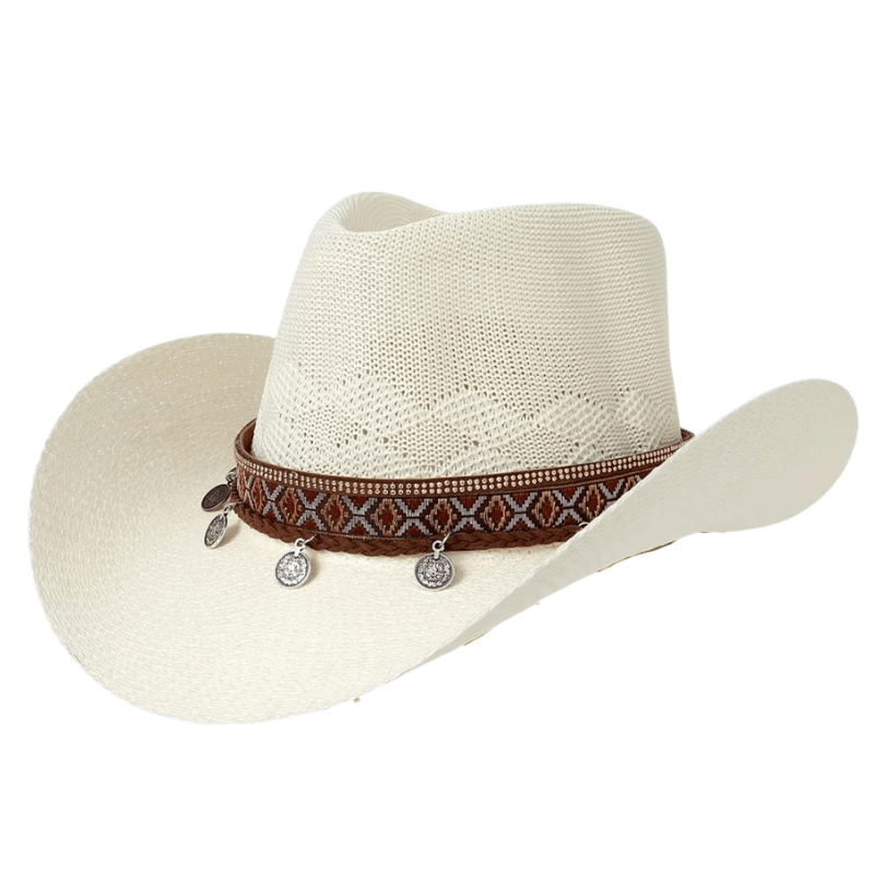 Chapeau en Paille Style Country pour Femme VIP