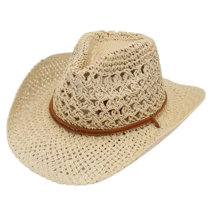 Femme Western Straw Hat