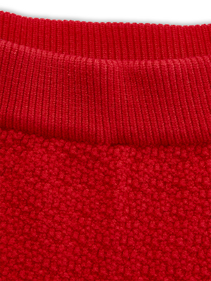 Ensemble Chic : Cardigan Rétro en Tricot et Jupe Stylée