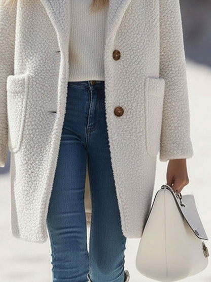 Veste en Polaire Vintage Western Blanche