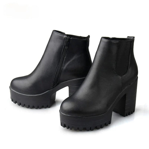 Élégantes Bottes Noires pour Femme