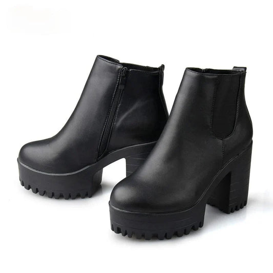 Élégantes Bottes Noires pour Femme